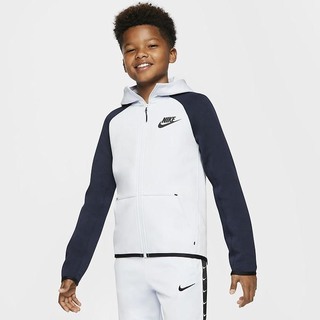 Jachete Nike Sportswear Tech Fleece Full-Zip Baieti Gri Obsidienne Negrii | ZYHD-17045